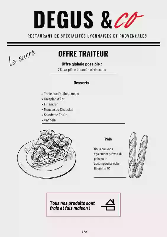 Le Traiteur - Dégus&Co - Restaurant Toulouse